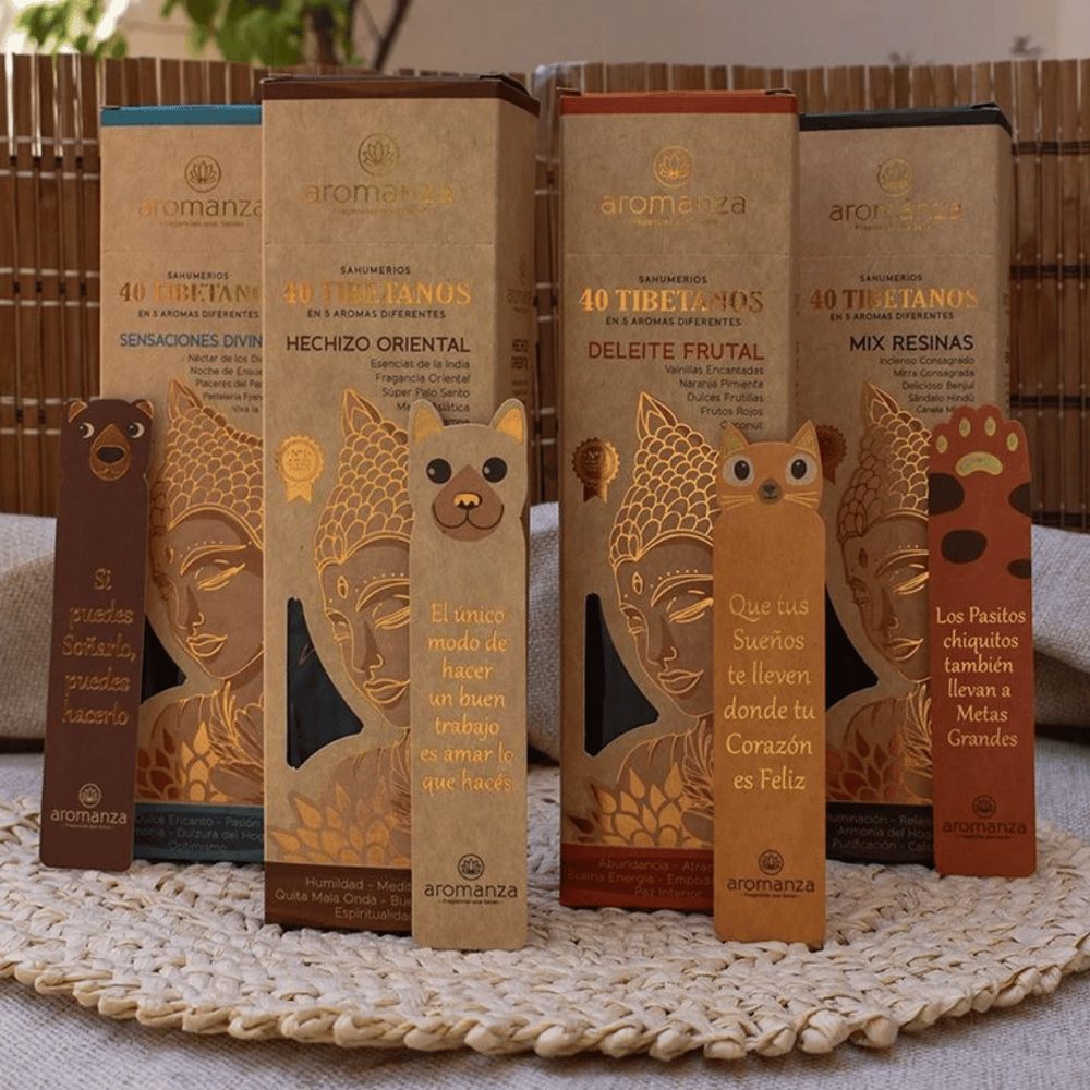 Sahumerio Aromanza X 40 Tibetanos
